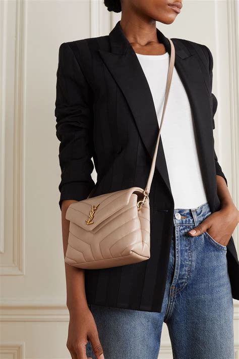 toy ysl bag|ysl toy loulou dark beige.